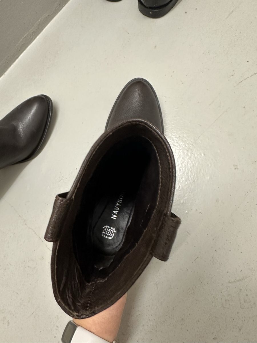Navyboot Damenschuhe: Stiefeletten braun Leder Grösse 38 Navyboot – Gebraucht aus Meilen von ninifee20 2