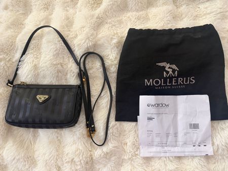 Maison Mollérus Tasche schwarz RAR guter Zustand