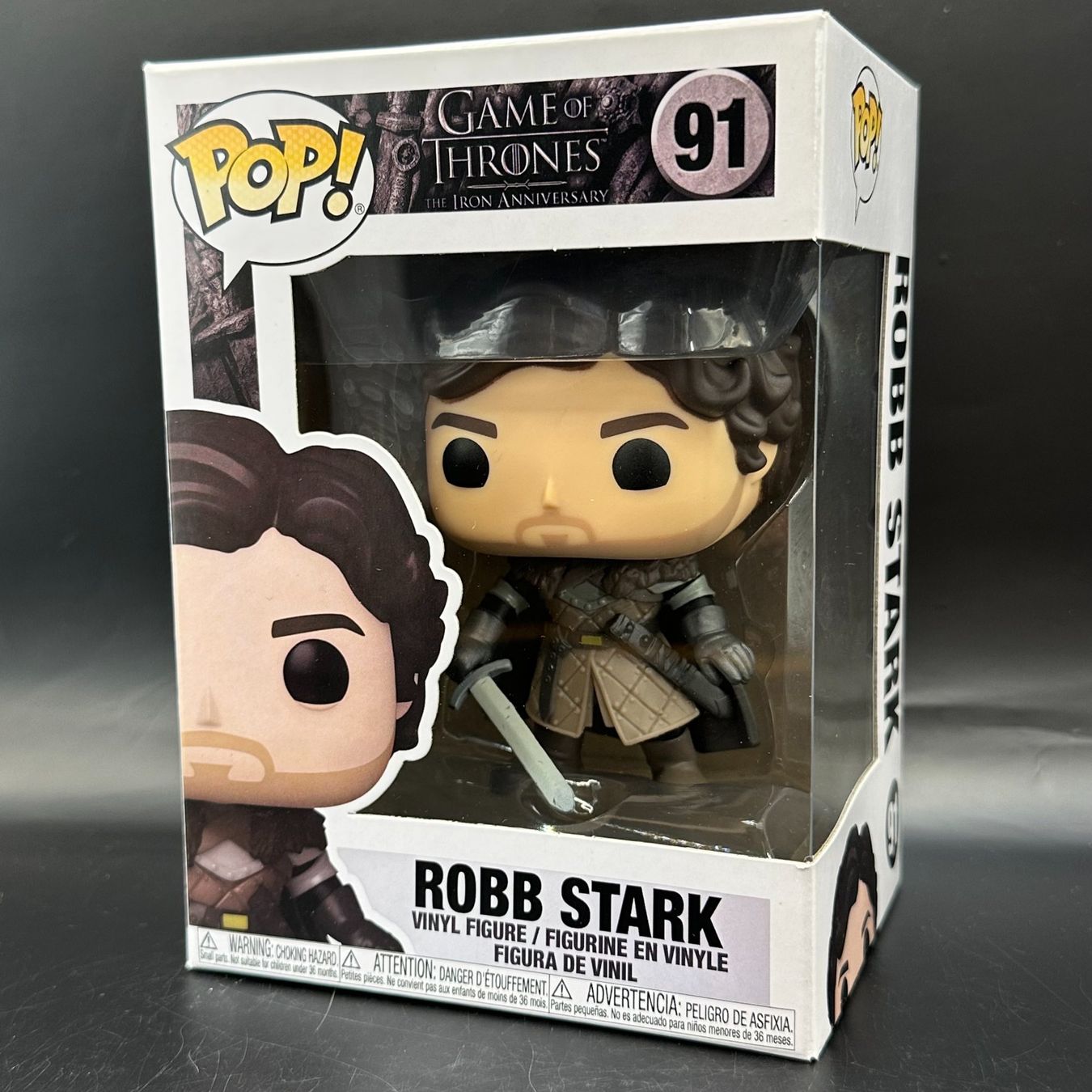 Funko Statuette: Funko Pop! Game of Thrones Robb Stark 91 – Usato da Düdingen venduto da Nerdworld