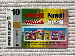 Swiss Telecom Taxcard "Perwoll/Persil/Maga"
