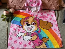 Paw Patrol SKYE beach poncho with hood age 3-6