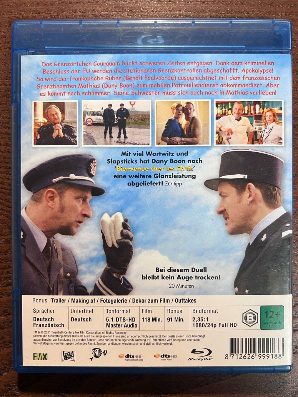 Alle DVDs: Rien à déclarer - Nichts zu verzollen – Gebraucht aus Zürich von Blu-ray_ZH 1