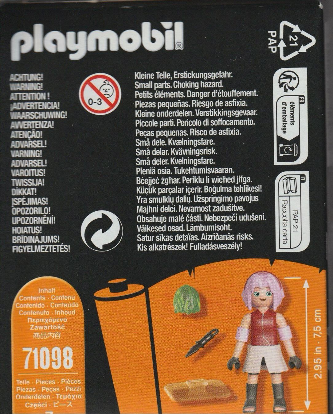 Playmobil Giocattoli: PLAYMOBIL  NARUTO SHIPPUDEN 71098 SAKURA new – Nuovo e nell'imballaggio originale da Vezia venduto da Aquarius_Age 1