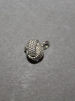 Kleiner Anhänger Knoten Silber 925
