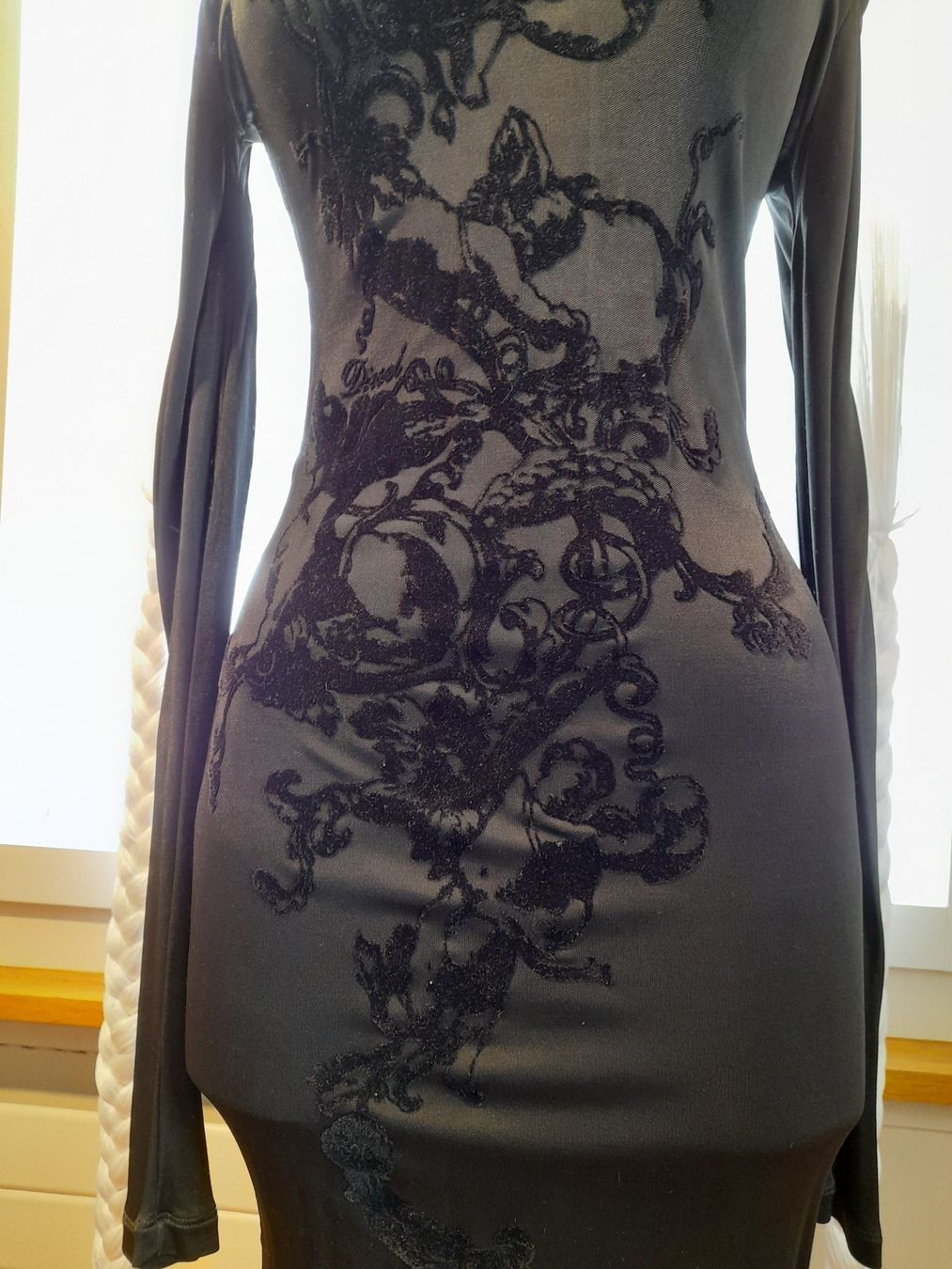 Diesel Vestiti: Diesel Kleid wunderschön, Rayon S schwarz – Usato da Leuggelbach venduto da schmetterlings-fee 3