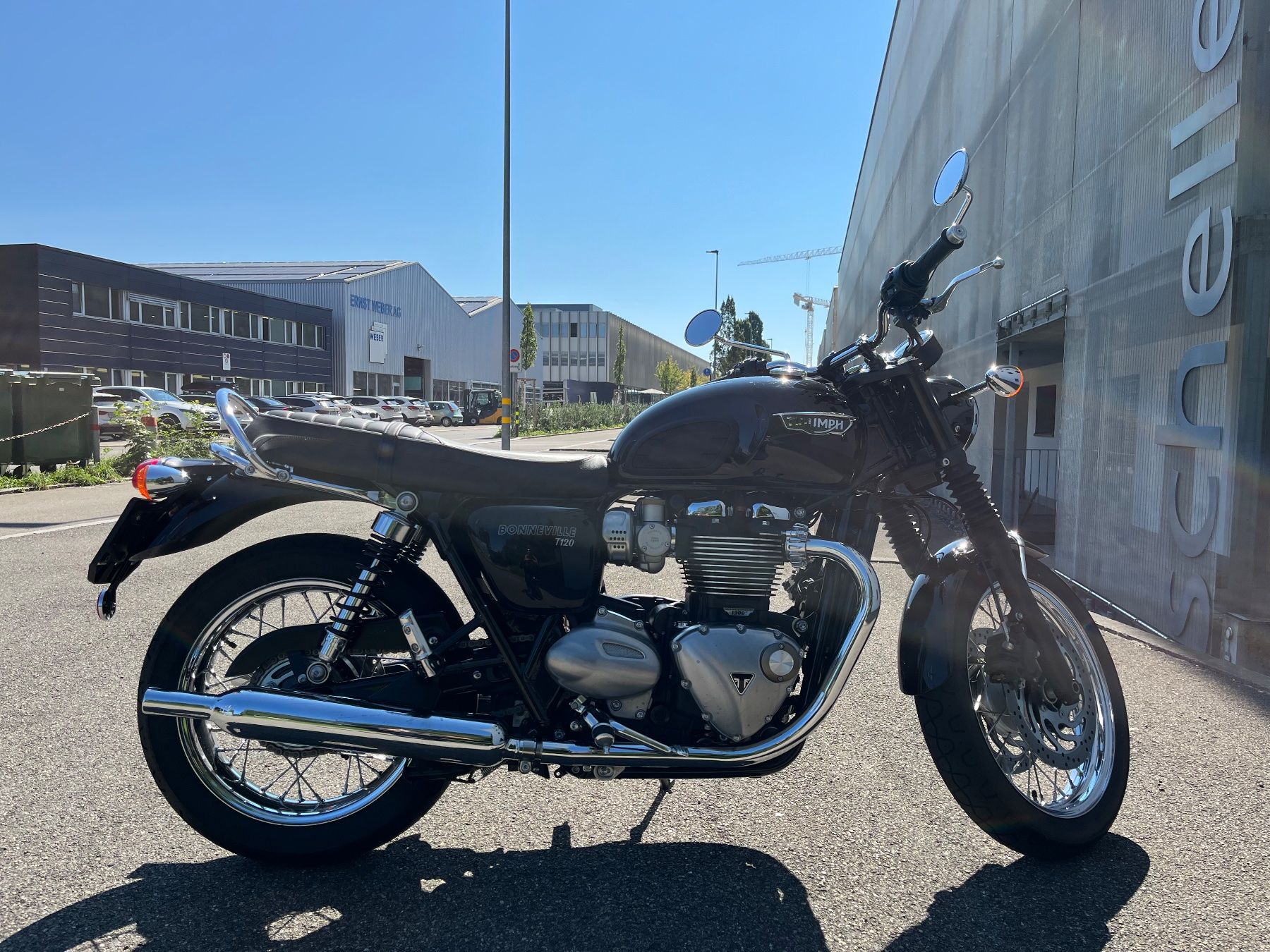Triumph Strada: Triumph Bonneville T120 – Usato da Wetzikon ZH venduto da MW.S 5