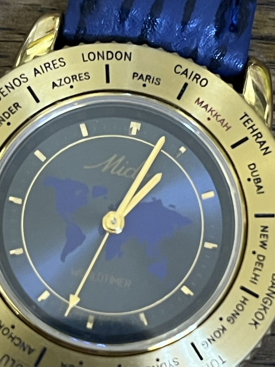 Mido Uhren: MIDO worldtimer tout original NOS  – Neu (gemäss Beschreibung) aus Neuchâtel von wyl_zxp8 6