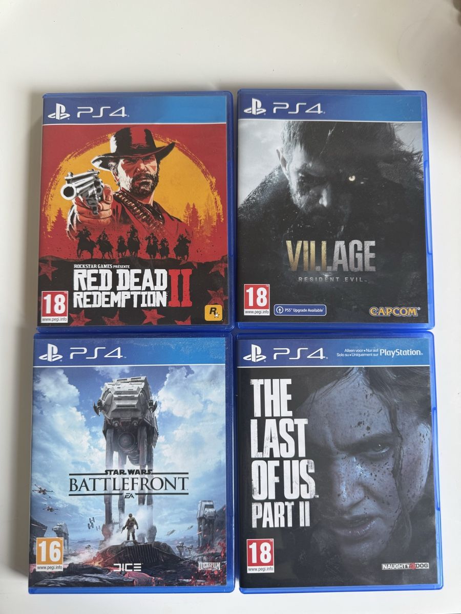 Spiele: PS4 4 games set – Neu (gemäss Beschreibung) aus Aigle von 029_mbn