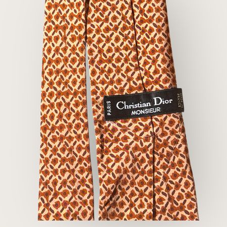 Christian Dior Monsieur Tie - Vintage Autumn Style