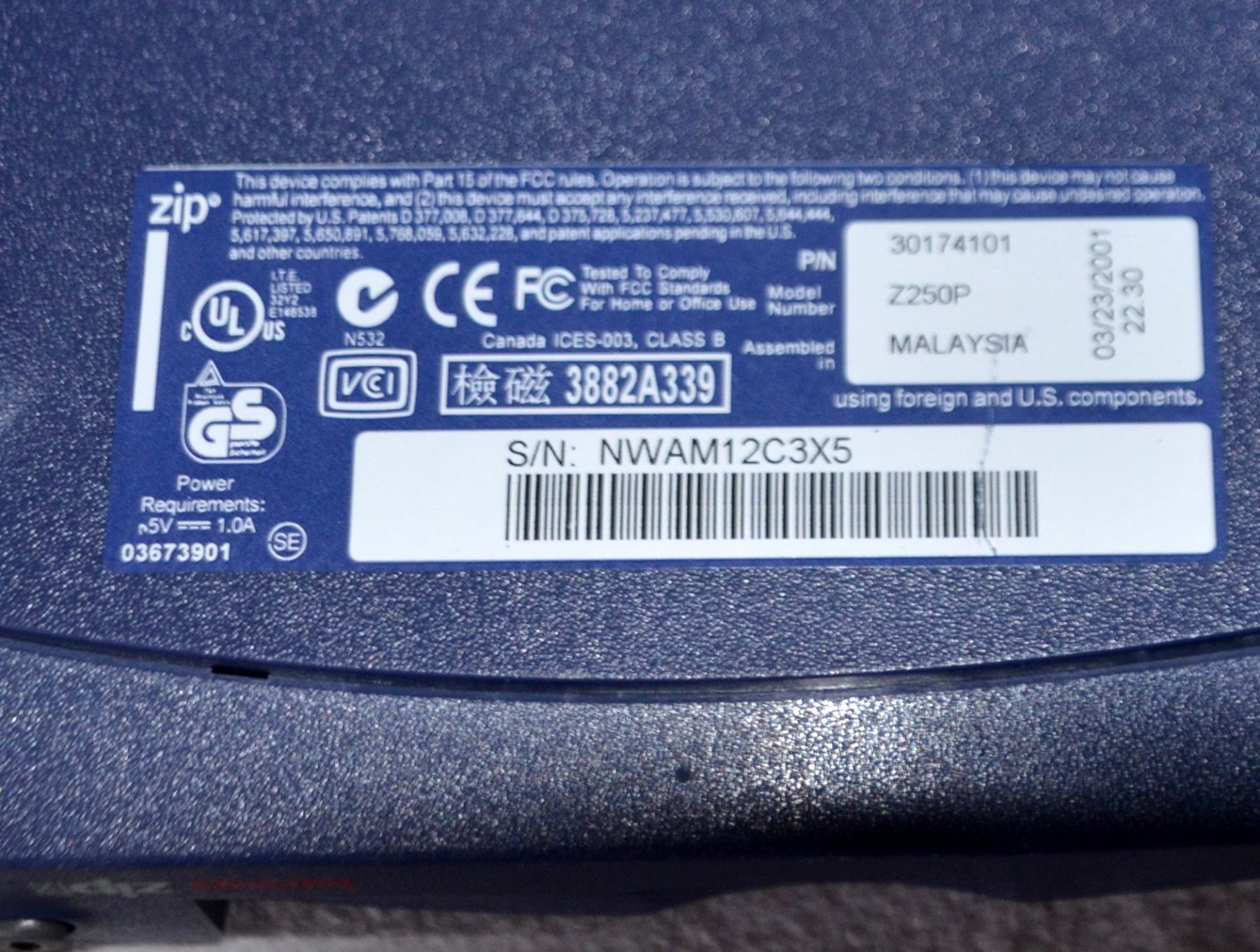 Dischi rigidi: Iomega ZIP 250 External Drive – Usato da Collonges venduto da arashee 4
