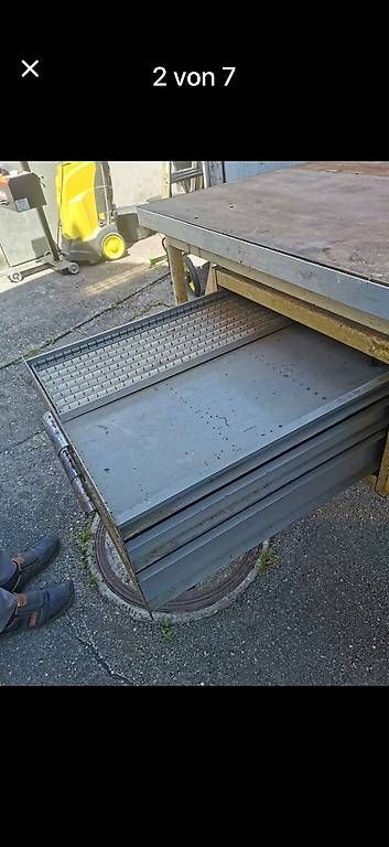 Banchi da lavoro: Werkstatttisch mit Schubladen – Usato da Küttigkofen venduto da Ditli1 3