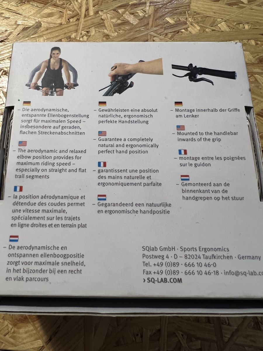 Pezzi di ricambio: SQlab Innerbarends 411 schwarz, neu in Originalverpackung – Nuovo e nell'imballaggio originale da Wohlenschwil venduto da SmokyAnnie 2