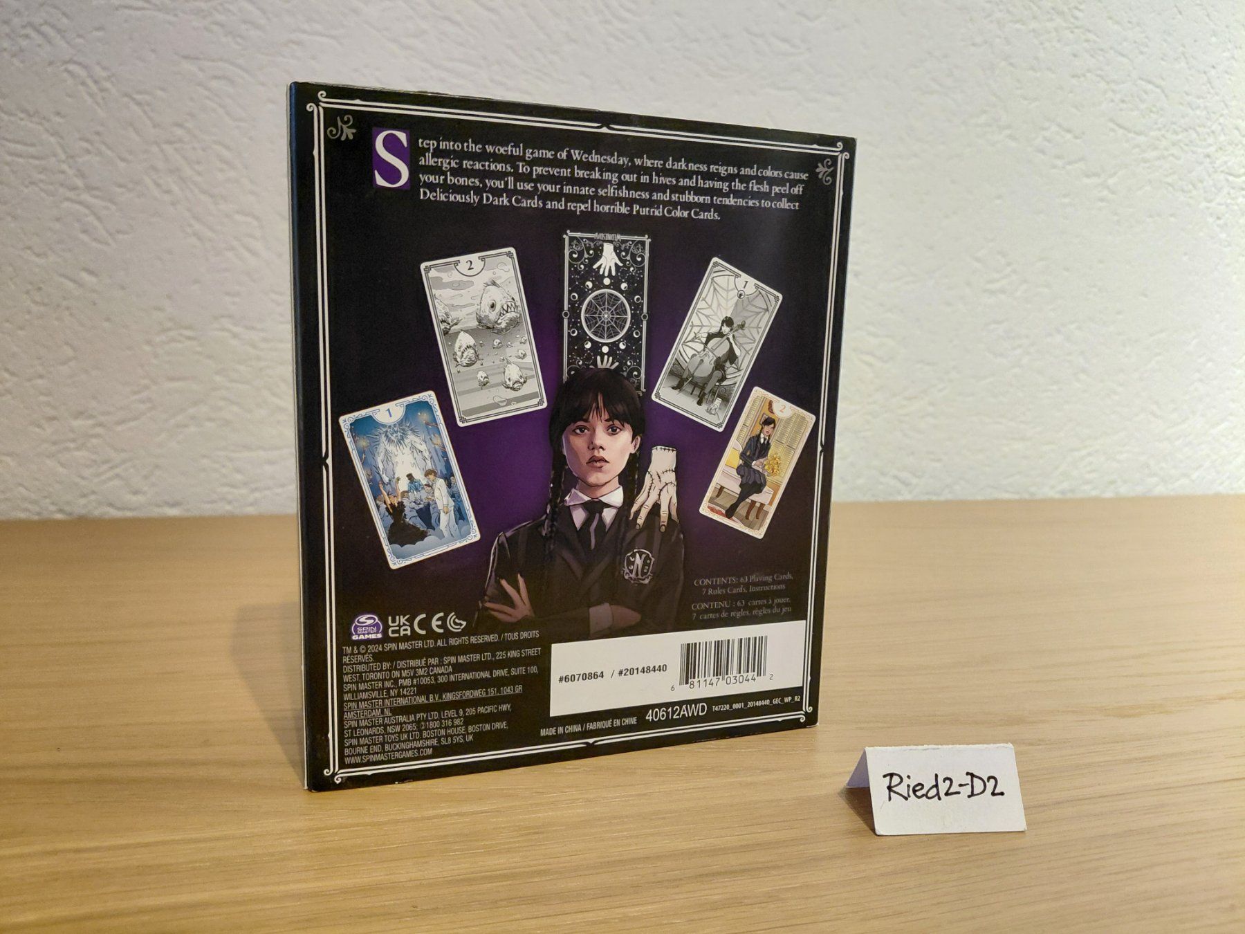 Giochi: Wednesday the Card Game. NEW – Nuovo e nell'imballaggio originale da La Chaux-de-Fonds venduto da Ried2-D2 1