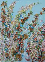 Peinture D'art Tableaux Original on Canvas Flourishing