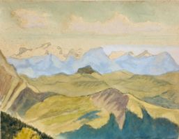 Ermanno Boller (1908-1981), Basel, Aquarell, Landschaft