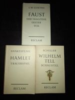 Goethe, Schiller, Shakespeare - Reclam Klassiker Set