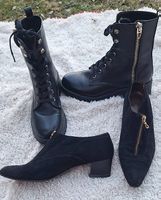 Schuh-Paket Gr. 38: Tamaris Slingpumps + 2x Boots