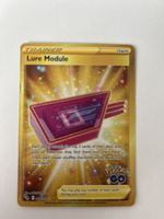 Pokemon Go: Lure Module Gold Karte - Selten! Top Zustand!
