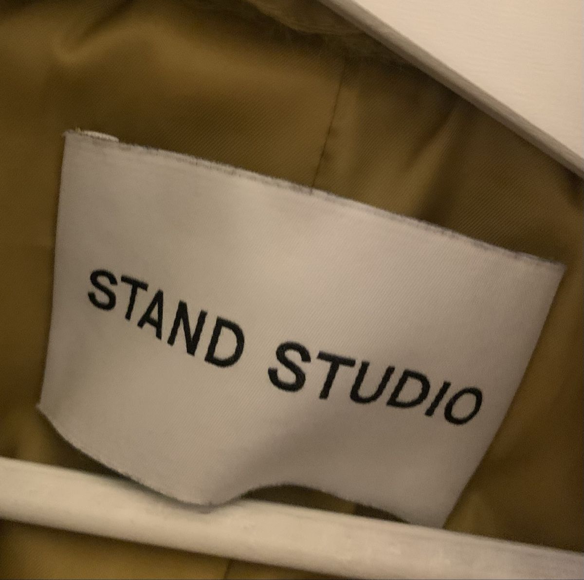 Stand Studio Manteaux: Stand Studio Warmer Teddy Mantel Grün – D'occasion à Zürich par MK124 2