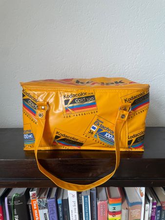 Vintage 90s Kodak Filme Kühltasche Kodacolor Ektachrome
