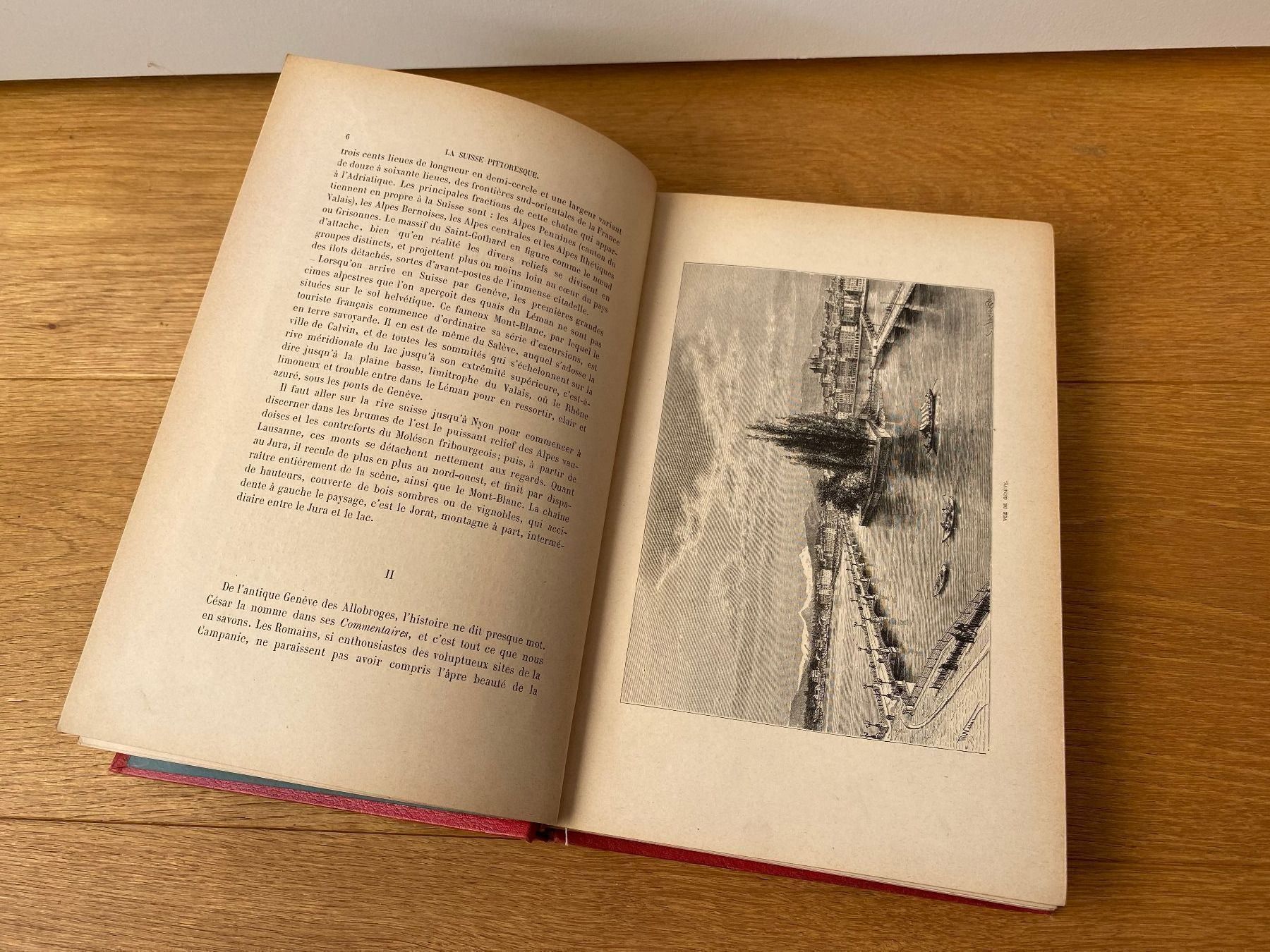 Livres: Antikes Buch LA SUISSE PITTORESCUE 1894 – D'occasion à Winterthur par Pedebe 8