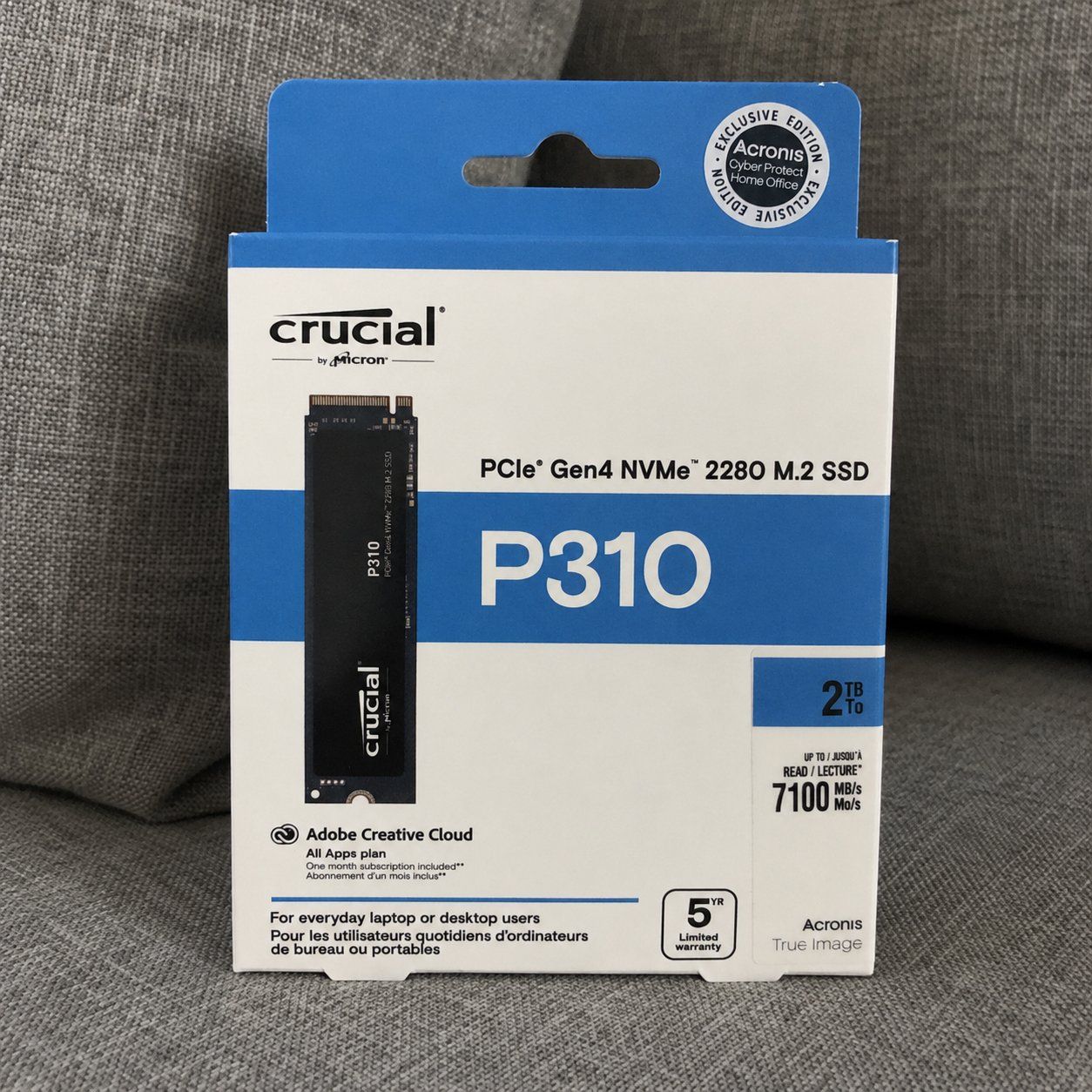 Dischi rigidi: Crucial 2000 GB / 2 TB, SSD M.2 – Nuovo e nell'imballaggio originale da Rupperswil venduto da ste_972s 1