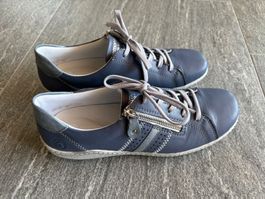 Schnürschuh, Damen, REMONTE, blau, Gr 40, neu