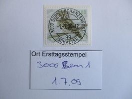 Voll Ort Ersttagsstempel 3000 Bern 1