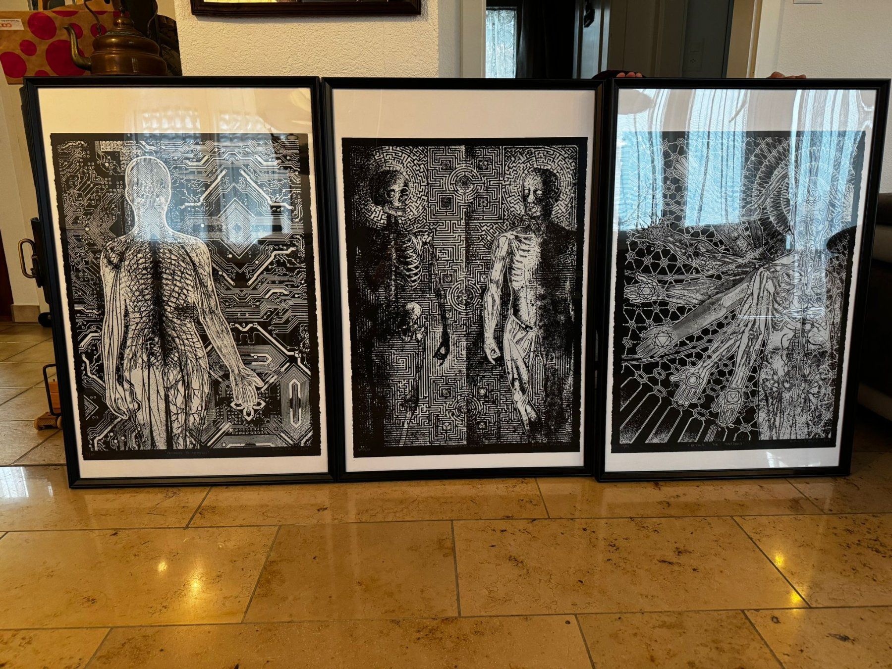 Foto & Immagini: BEYOND TRYPTIC von Nathan Mould incl. Rahmen – Usato da Wettingen venduto da Cedimental