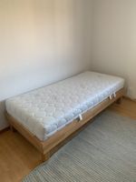 Bett 90 x 200 mit Lattenrost und Matrazze