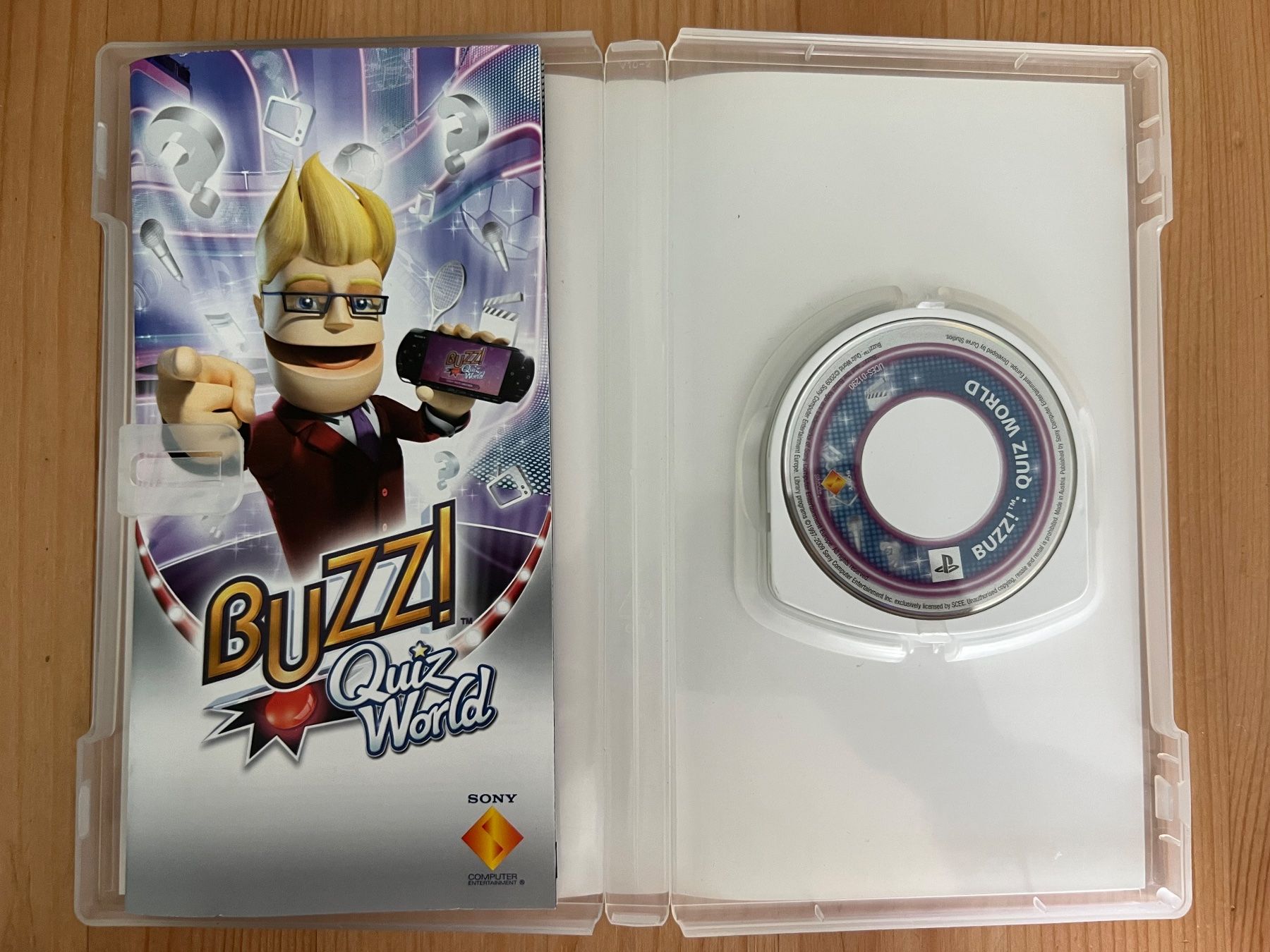 Sony Jeux: PSP BUZZ Quiz World – D'occasion à st.gallen par sophiephie 1