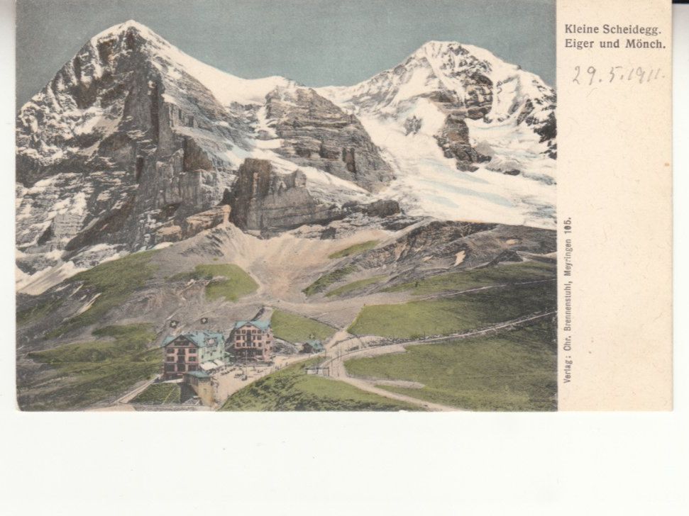 Ansichtskarten: Kleine Scheidegg 1911 – Gebraucht aus Bürglen TG von StampGraf