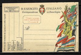 1915 WWI Postkarte Italien Regio Esercito (ungebraucht)