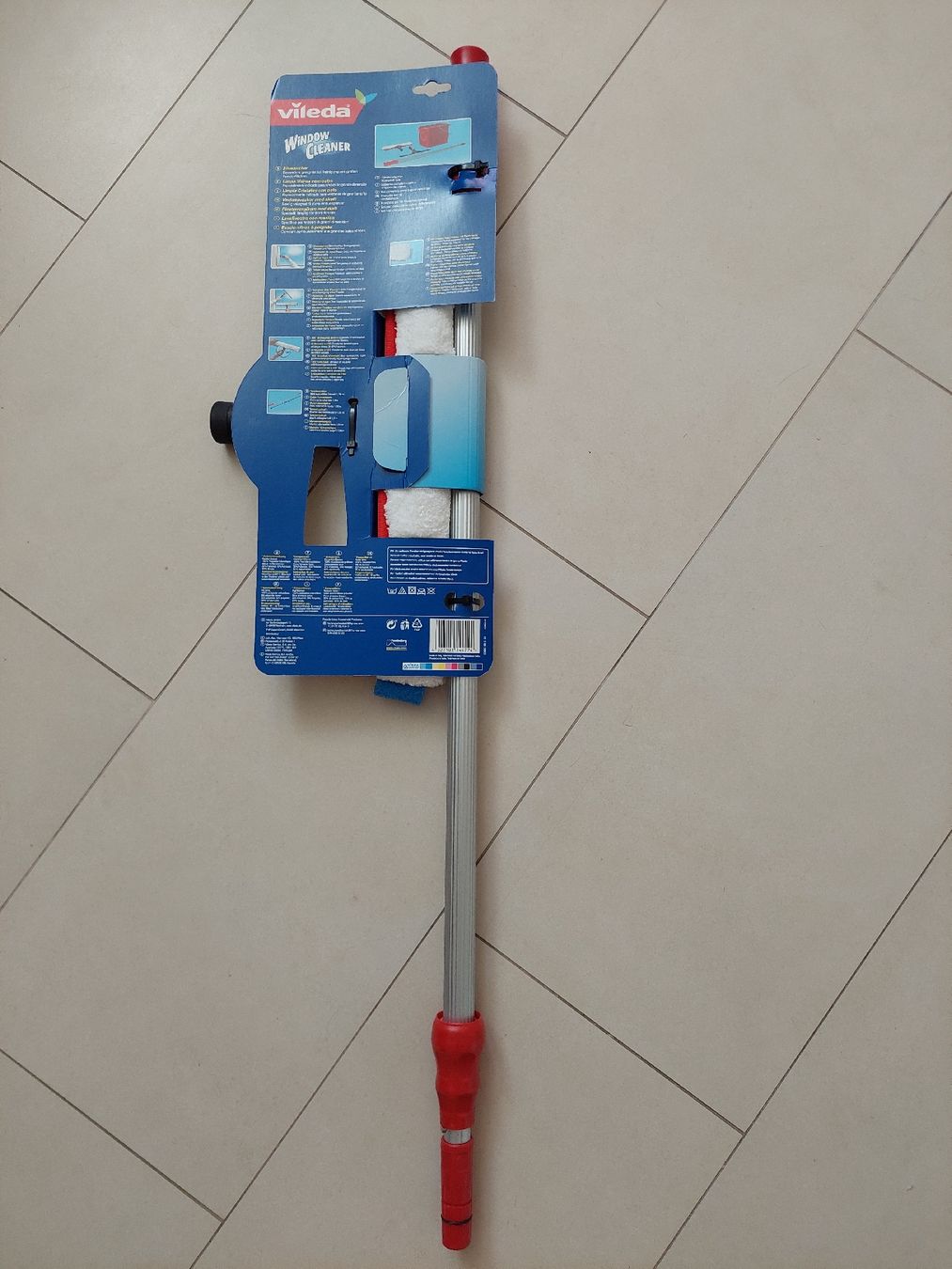 Vileda Autres appareils de nettoyage: Lave-vitres télescopique Vileda Window Cleaner – Neuf avec emballage d'origine à Yverdon-les-Bains par pri_x6j6 3
