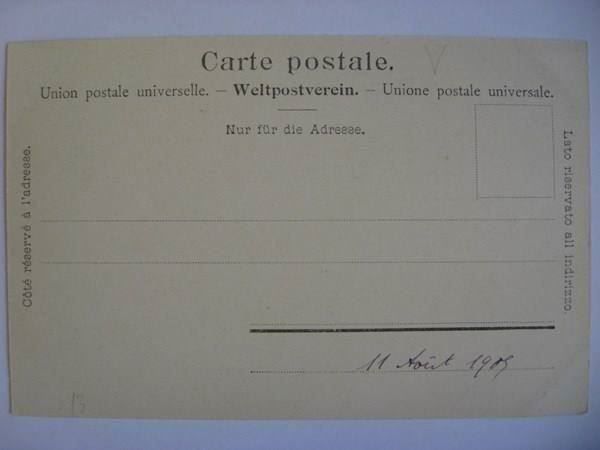 Cartoline postali: AK  Lütschine mit Wetterhorn – Usato da Gundetswil venduto da Egro01 1