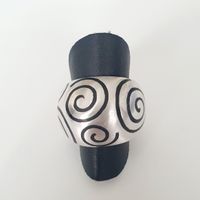 Vintage Silber Ring 925,  massiv  Grösse 17,9 mm