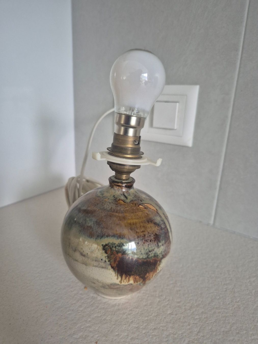 Lampade: Lampe de table en céramique artisanale – Usato da Fribourg venduto da tameab 3