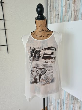 Sommerliches Shirt von Ambition Fly, Gr. M/L,
