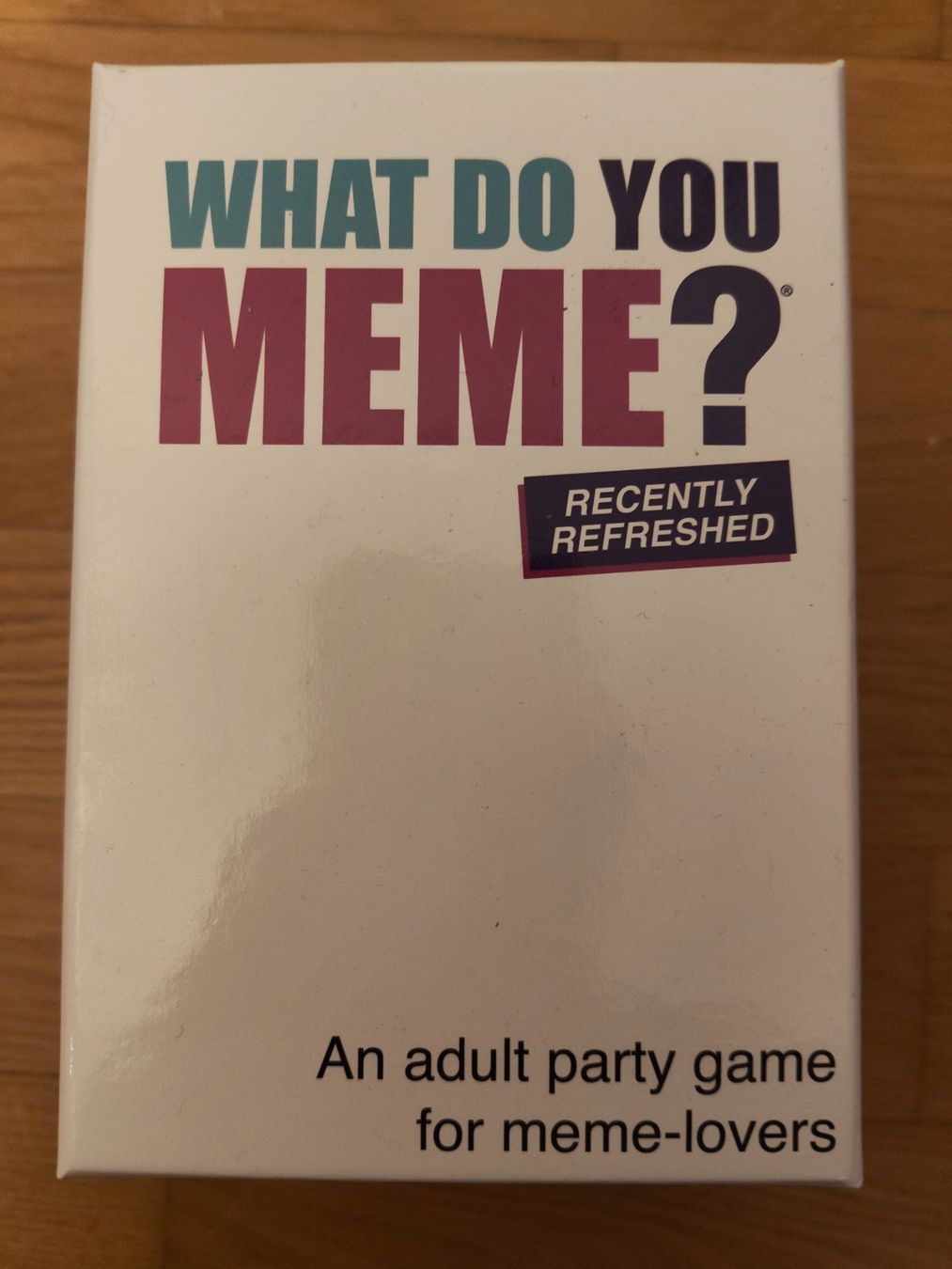 Jeux: Kartenspiel What Do You Meme? – D'occasion à Niederrohrdorf par MystoganZ