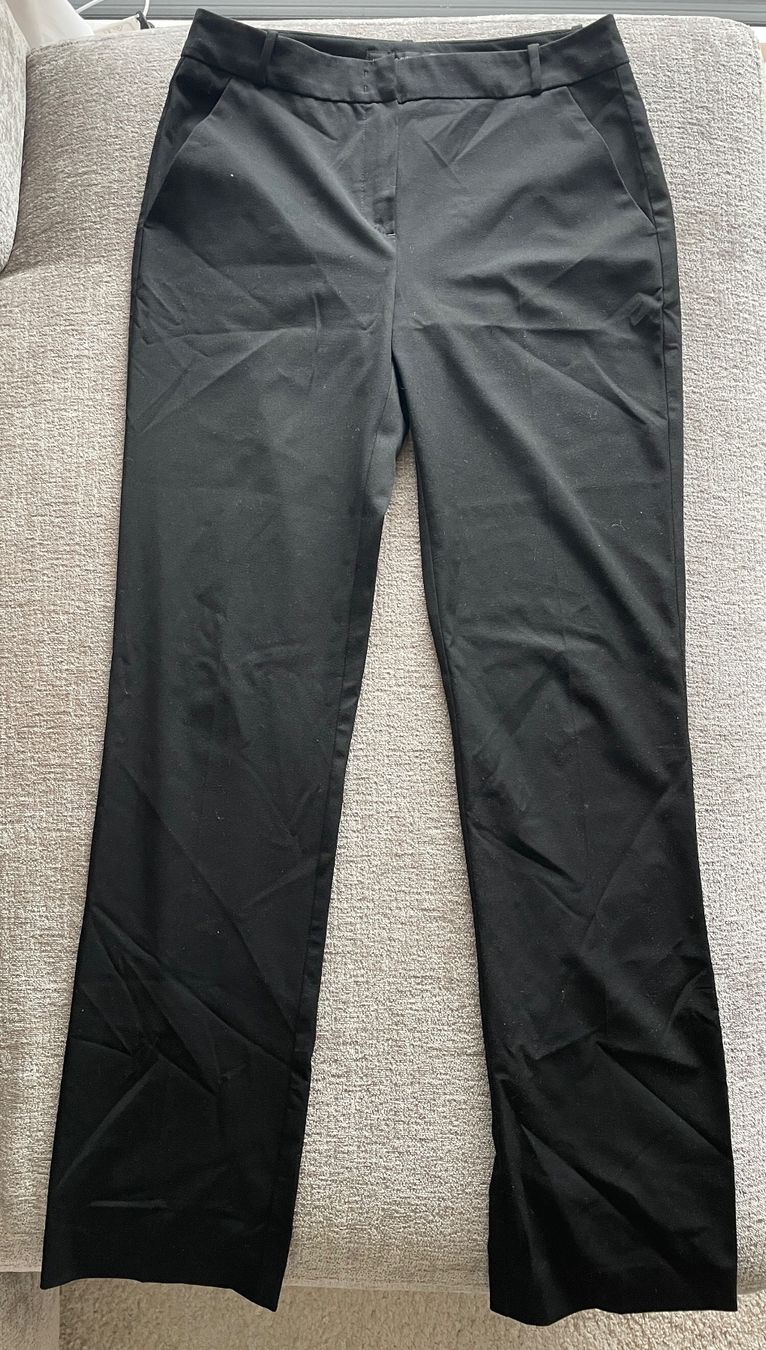 Hallhuber Pantaloni: Black Hallhuber Business Suit Pants – Usato da Zürich venduto da kap_7btt