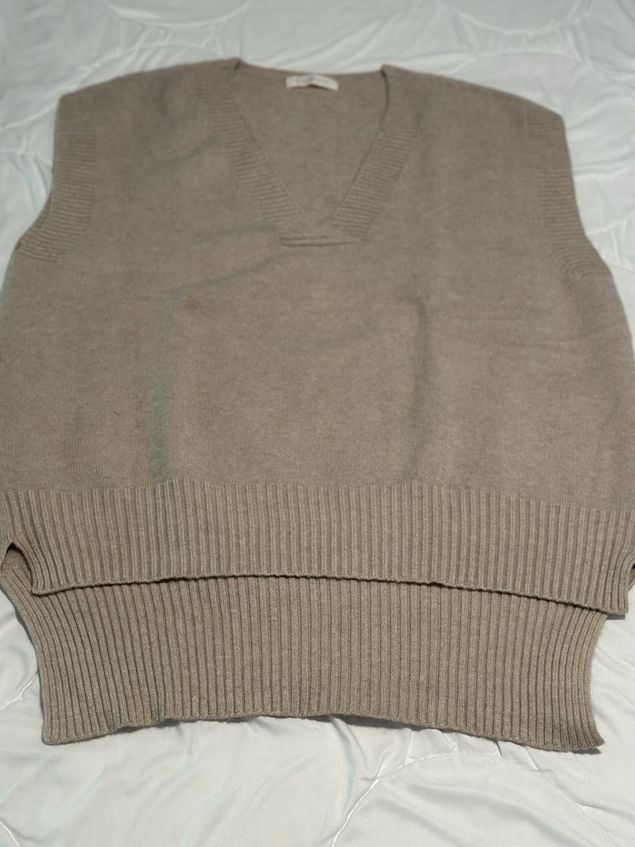 Maglioni & Felpe: Neuer Pullunder von ital. Designer Gr. 52 beige weiche Quali – Nuovo (secondo la descrizione) da Ardez venduto da 2004ankek 5