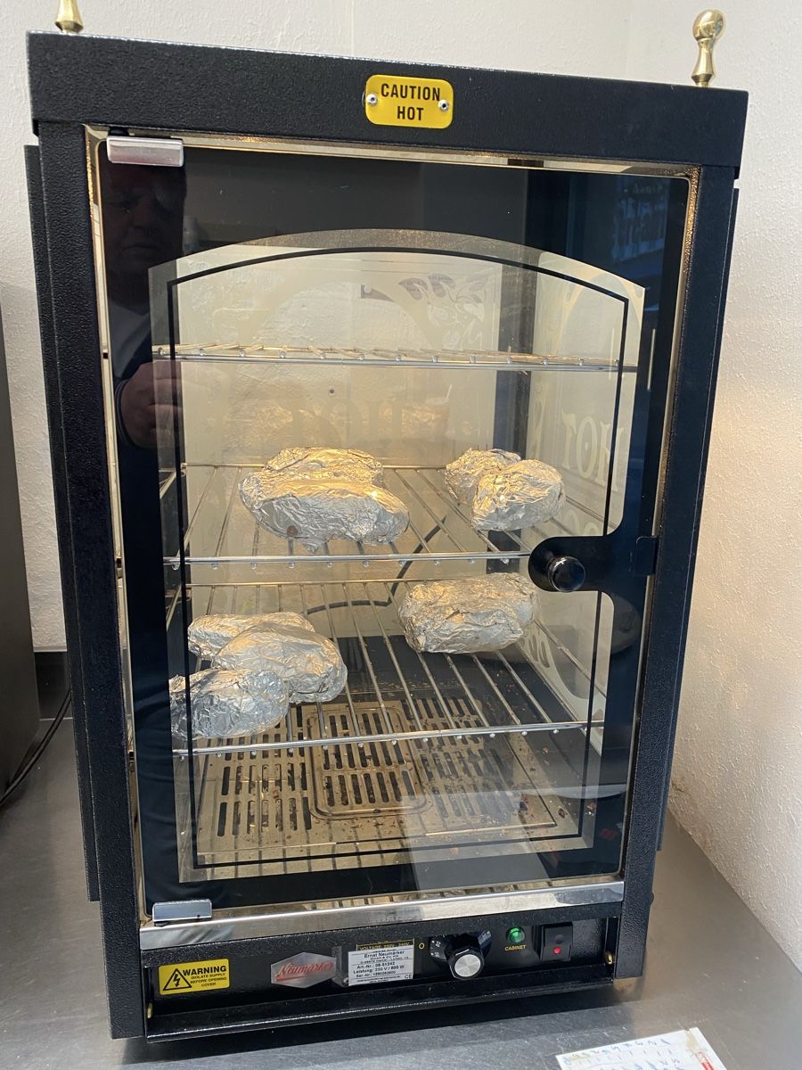 Forni: Kartoffeln Warmhalten Vitrine – Usato da St. Gallen venduto da wartau04
