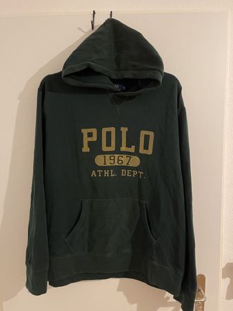 Polo Ralph Lauren Hoodie, Grün, Herren, Boxy fit, ory, y2k