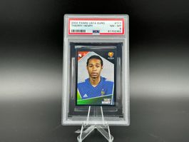 Thierry Henry Panini Euro 2004 PSA 8