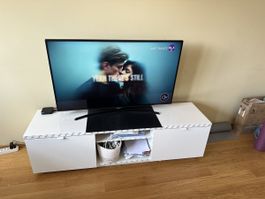 TV Möbel von ikea BYÅS white, 160x42x45 cm