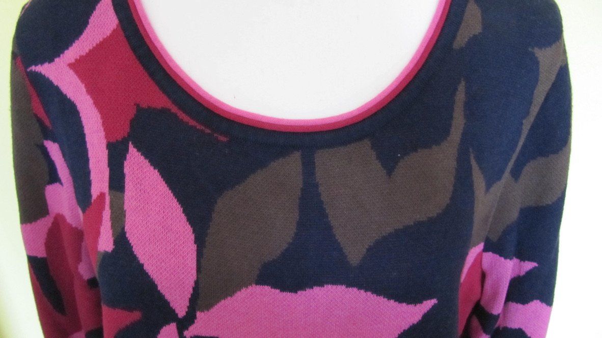 Bonita Maglioni & Felpe: Farbenprächtiger Pullover mit Blumenmuster von Bonita – Usato da Brunnen venduto da Kiwiland1 1