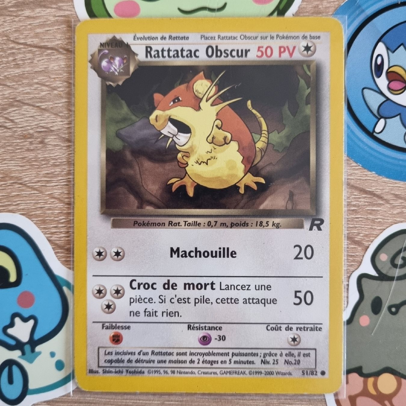 Pokémon Sammelbilder & Trading cards: rattatac Obscur édition 2 – Gebraucht aus St-Maurice von Woopersonal