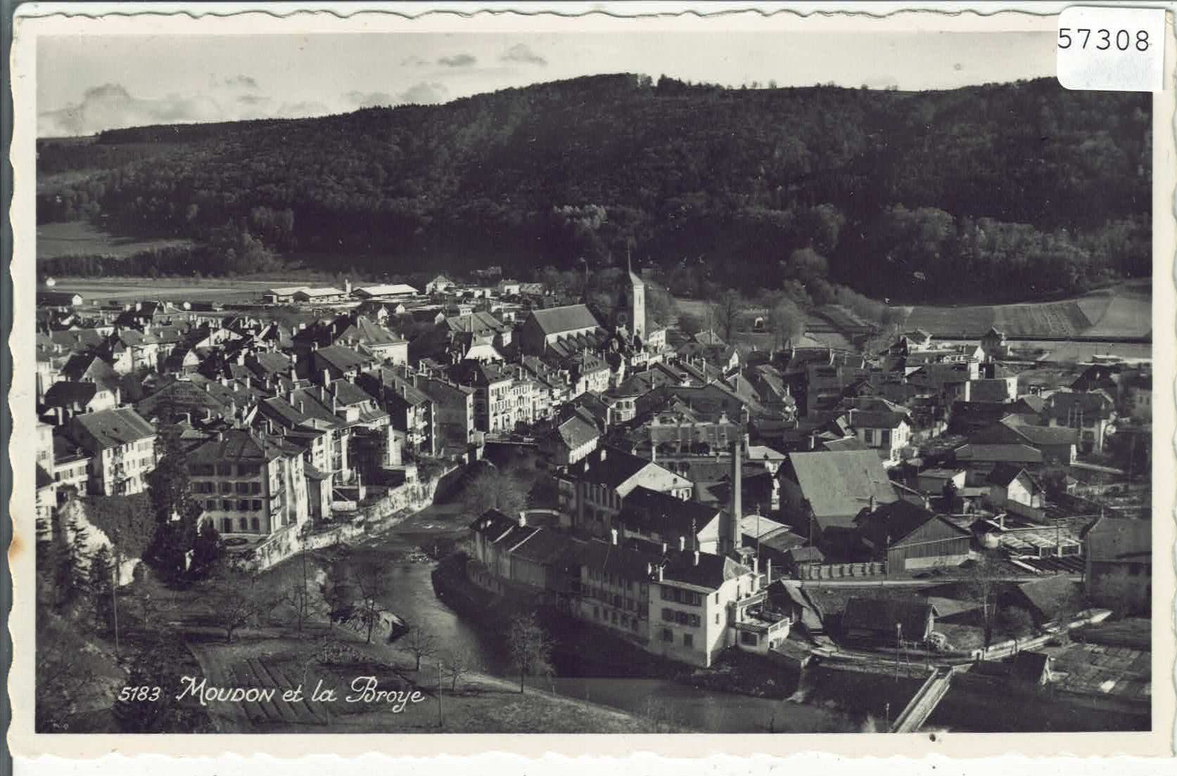 Ansichtskarten: Moudon et la Broye – Gebraucht aus Ettingen von Kartenplanet