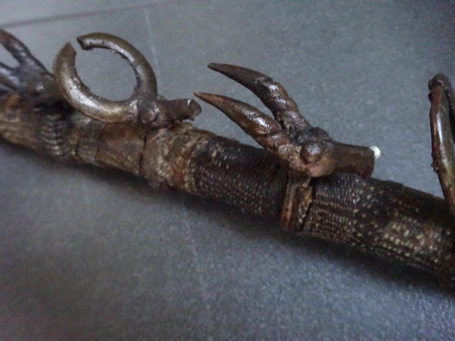 Pipe & Accessori: Antike Friedenspfeife Afrika Schlange – Usato da Esslingen venduto da eintagammeer 4