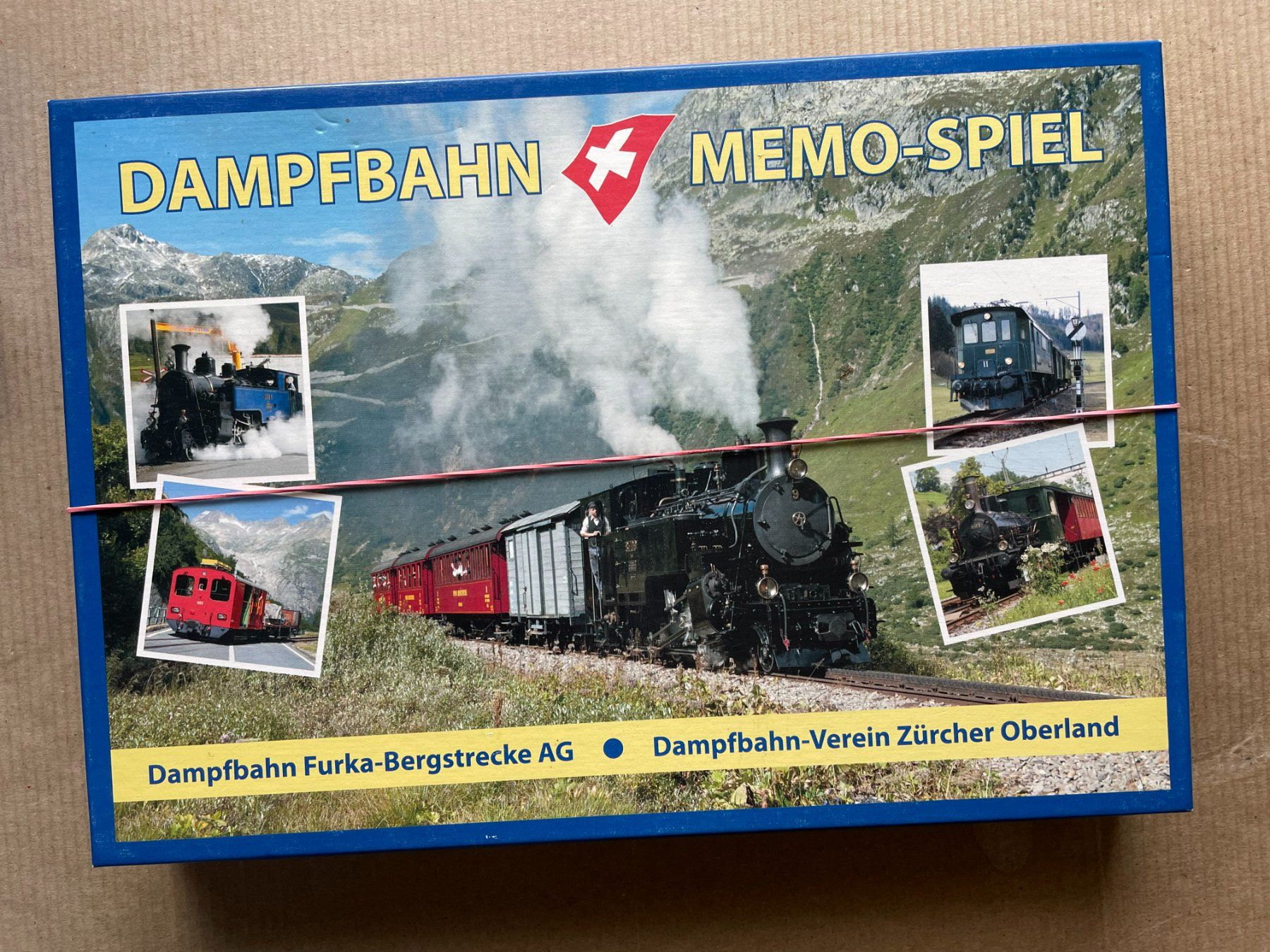 Spiele: Kinder  Dampfbahn Memory spiel – Gebraucht aus Pratteln von 66werni